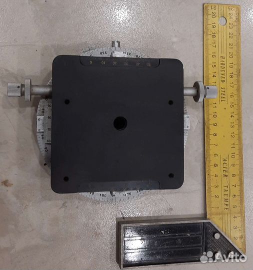 Координатный столик к микроскопу