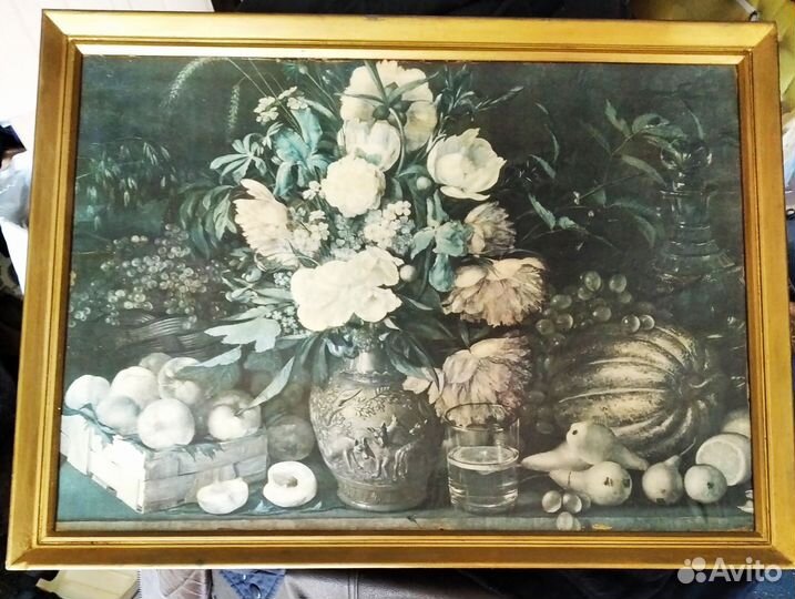 Картины на ткани СССР 1980 г