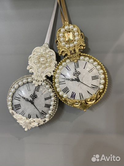 Украшения на елку Часики