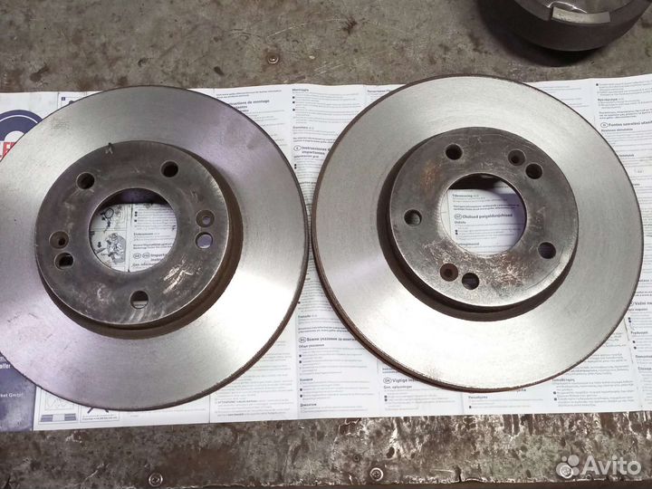 Тормозные диски передние kia ceed и hyundai ix35