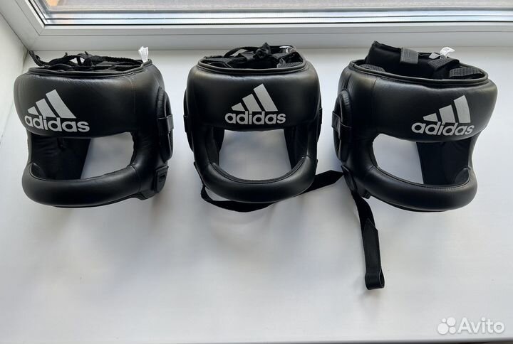 Боксерский шлем с бампером Adidas