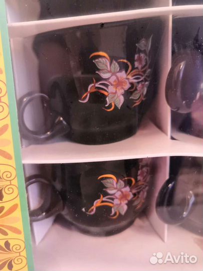 Кофейный сервиз на 6 персон (новый)