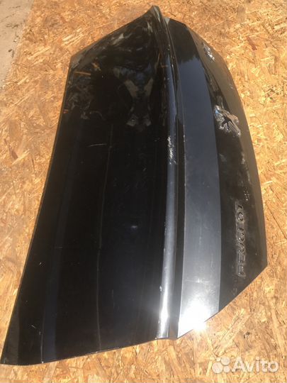Пежо 407 купе задняя крышка багажника