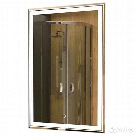 Зеркало azario Melis 600х800 влагостойкое с подсв