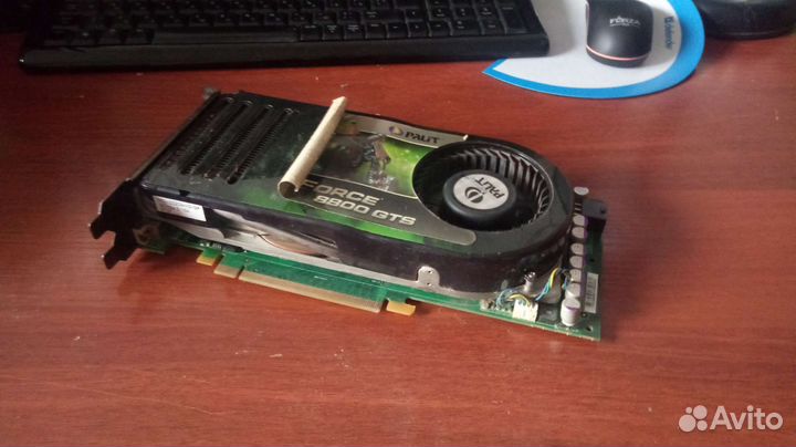 Видеокарта Palit Geforce 8800 GTS на запчасти