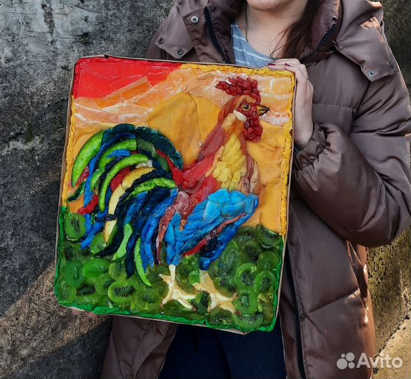 Оригинальный подарок Картина из сухофруктов