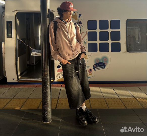 Джинсовые Шорты Черные Jaded London type