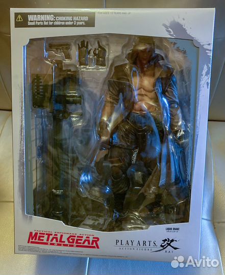Фигурка metal gear solid Liquid Snake play arts