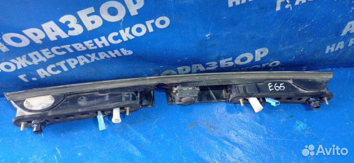 Накладка подсветки заднего номера Bmw E65 седан