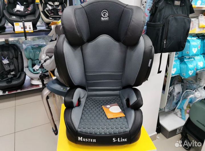 Автокресло Rant Master, 15-36 кг Grey