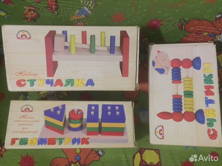 Развивающие Игрушки от 3 лет