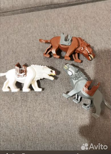 Lego властелин колец варги волки