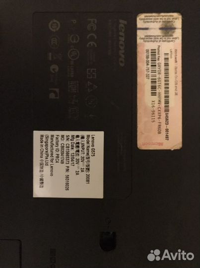 Ноутбук lenovo