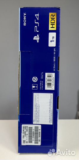 Sony PlayStation 4 Slim 1Tb (новая) + 50 игр