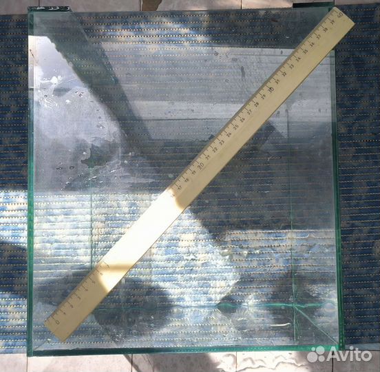 Аквариум Кубик 30-35 литров + грунт 4кг