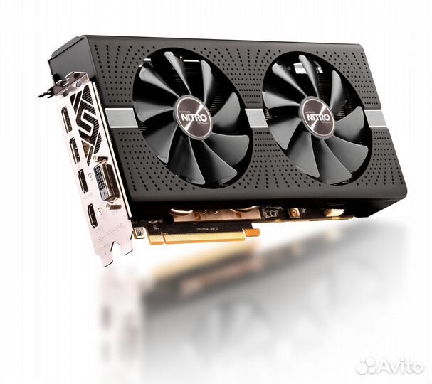 Видеокарта AMD Sapphire Nitro+ RX 570 (4 Гб)