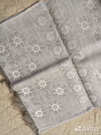 Скатерть дорожка лен новая