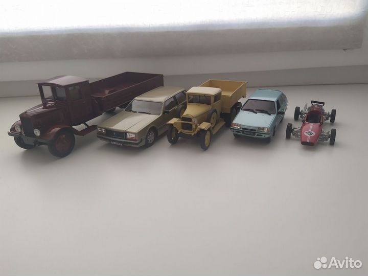 Модели автомобилей Автолегенды СССР и Наш Автопром