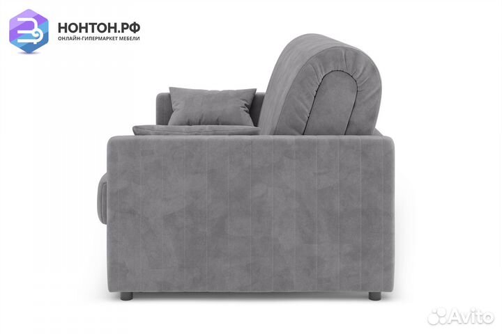 Диван аккордеон Бремен серый