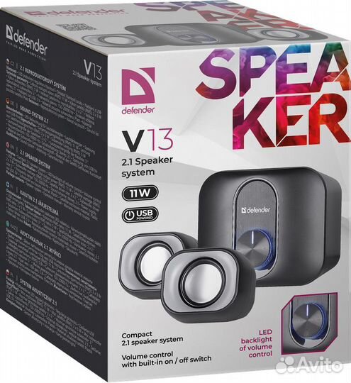 Колонки defender V13