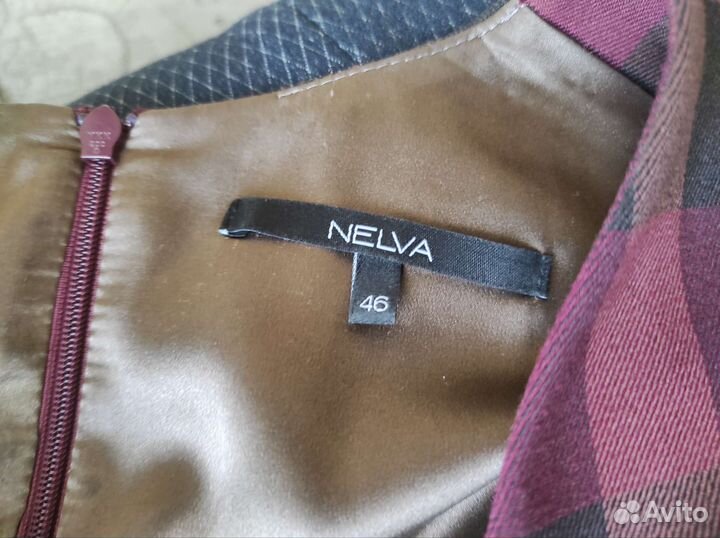 Платье клетчатое