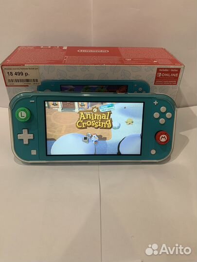 Nintendo switch lite с играми