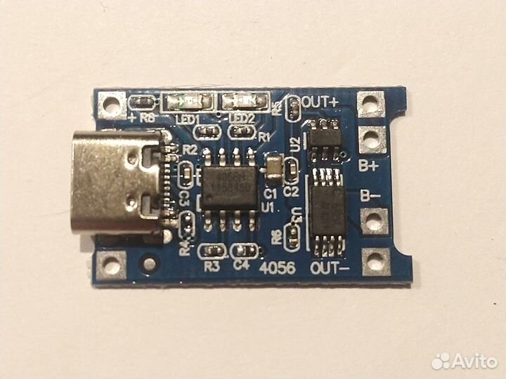 Модуль заряда литиевого аккамулятора Type-C