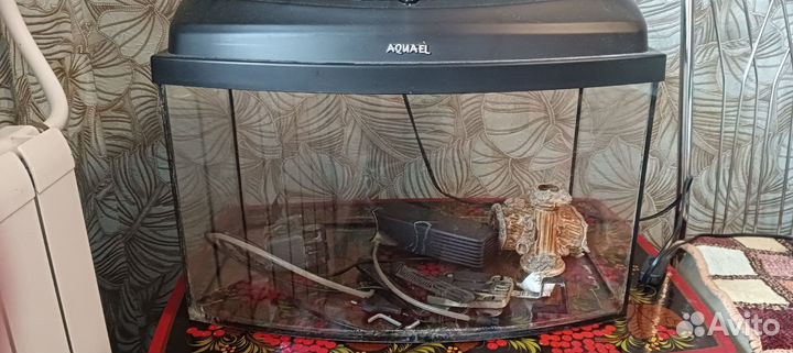 Аквариум с крышкой, 50 литров