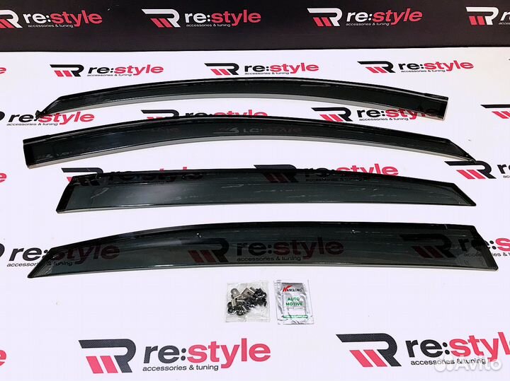 Ветровики Toyota Harrier 60