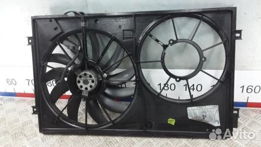 Вентилятор радиатора volkswagen golf plus (EDN10KE