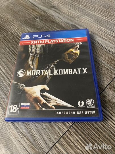 Диск Mortal kombat 10 ps4