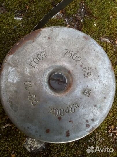 Рулетка СССР. рз-10. гост 1969г. 10 метров