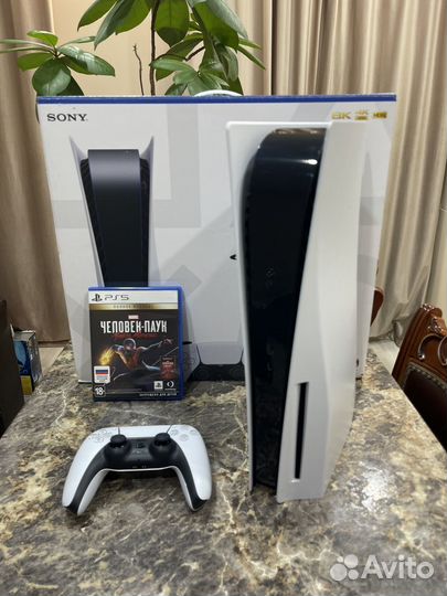 Sony playstation 5 с дисководом Ростест + игры