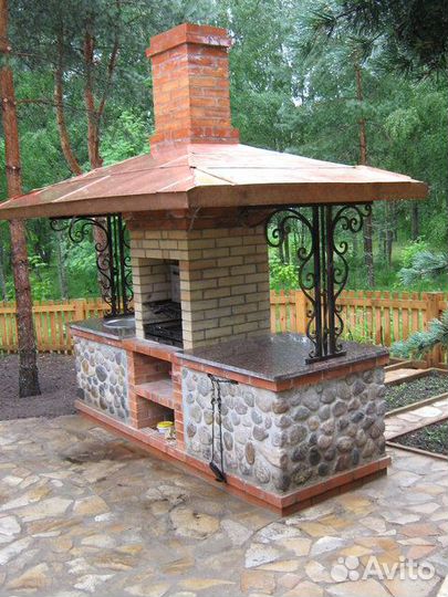 Печь барбекю