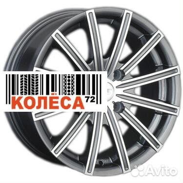 LS Wheels LS312 7.5x17 5x114,3 ET45 Dia73.1 GMF