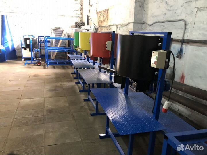 Линия для производства резиновой плитки