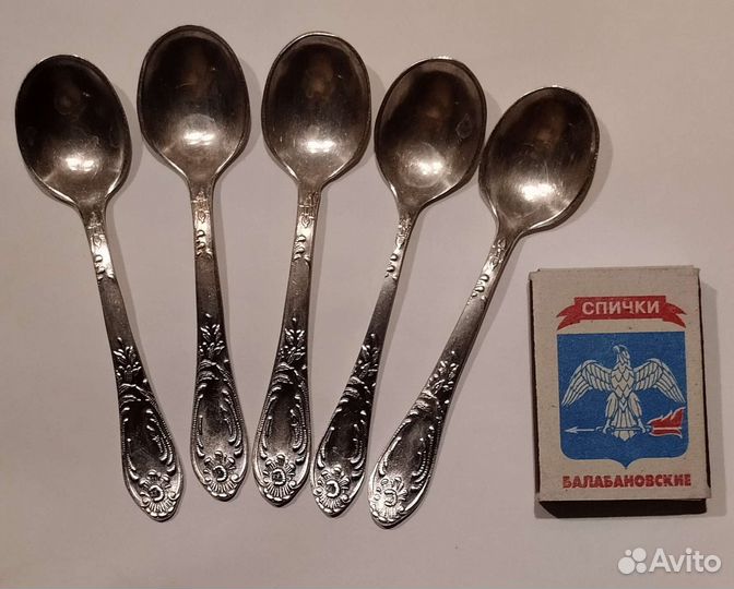 Мельхиоровые наборы по 6штук