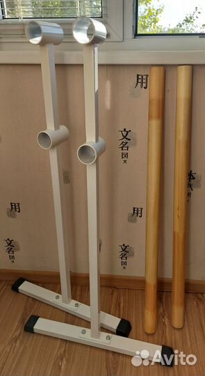 Балетный станок двухрядный для танцев