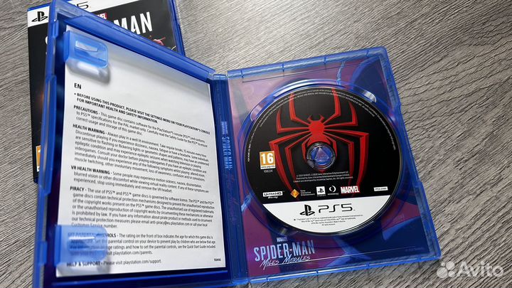Spider Man Miles Morales ps5 диск