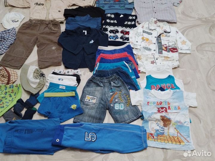 Пакет вещей для мальчика р. 86-92