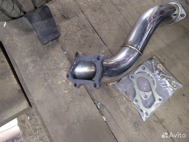 Даунпайп Toyota JZX100 под сток турбину