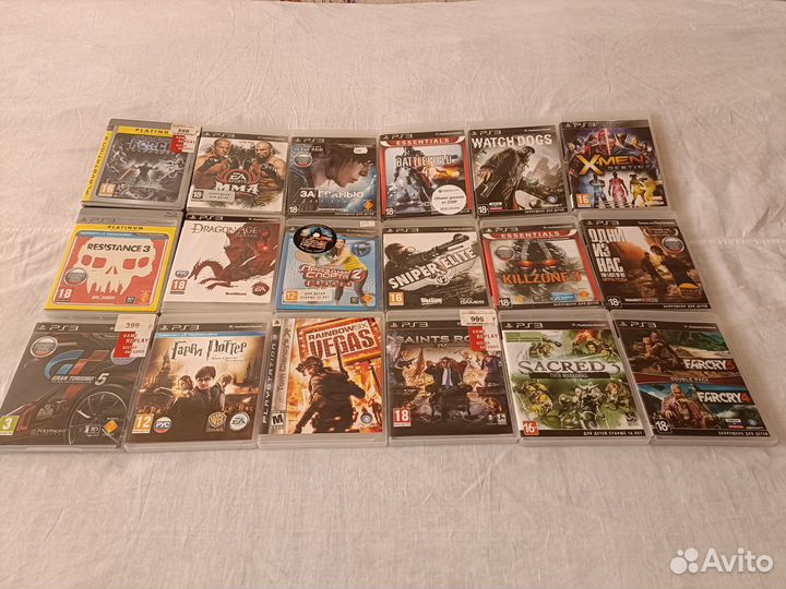 Игры для приставок (Лицензия, диски)
