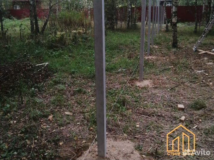 Рабица столбы