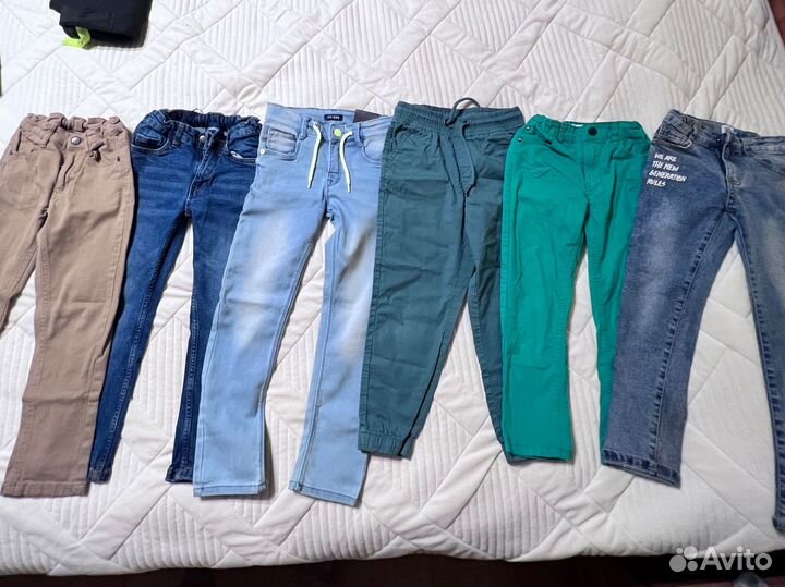 Джинсы брюки 116