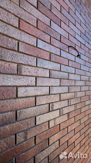 Кирпич Лииколор клинкерный облицовочный