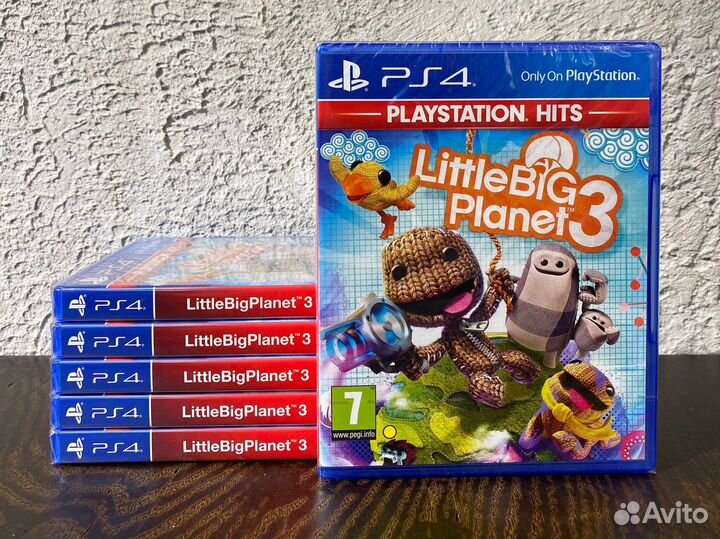 Little Big Planet 3 PS4 Новый диск