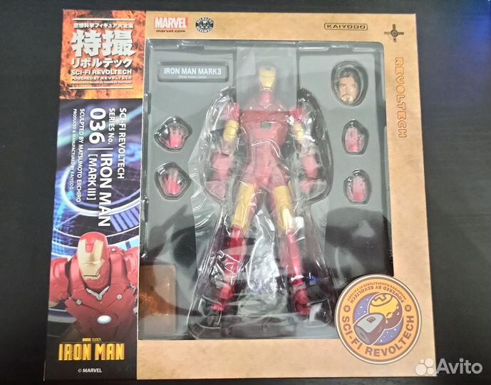 Sci-Fi Revoltech no.036 Iron Man Mark III