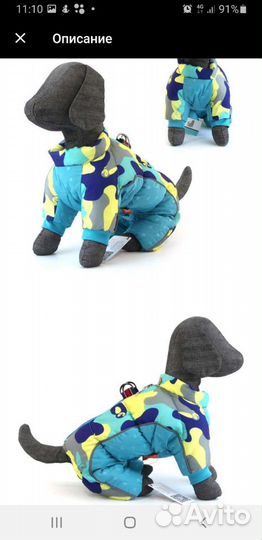 Одежда для средних собак