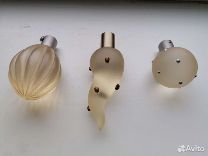 Наконечник для карниза из эбонитового стекла