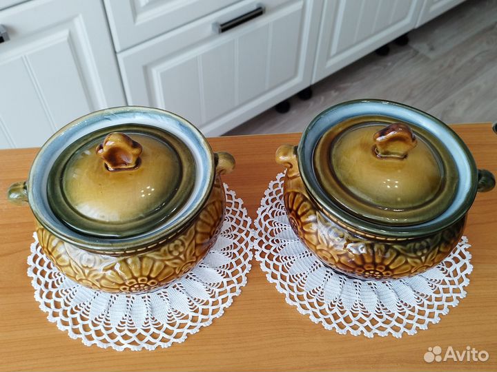 Горшочки керамические Волгоград СССР